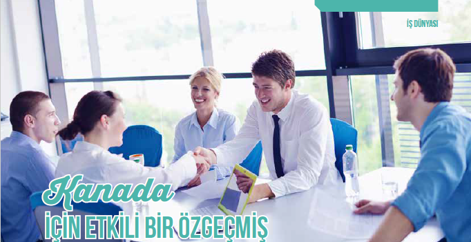 Kanada İçin Etkili Bir Özgeçmiş